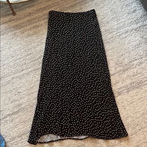 Reformation Polka dot Bea skirt size 4